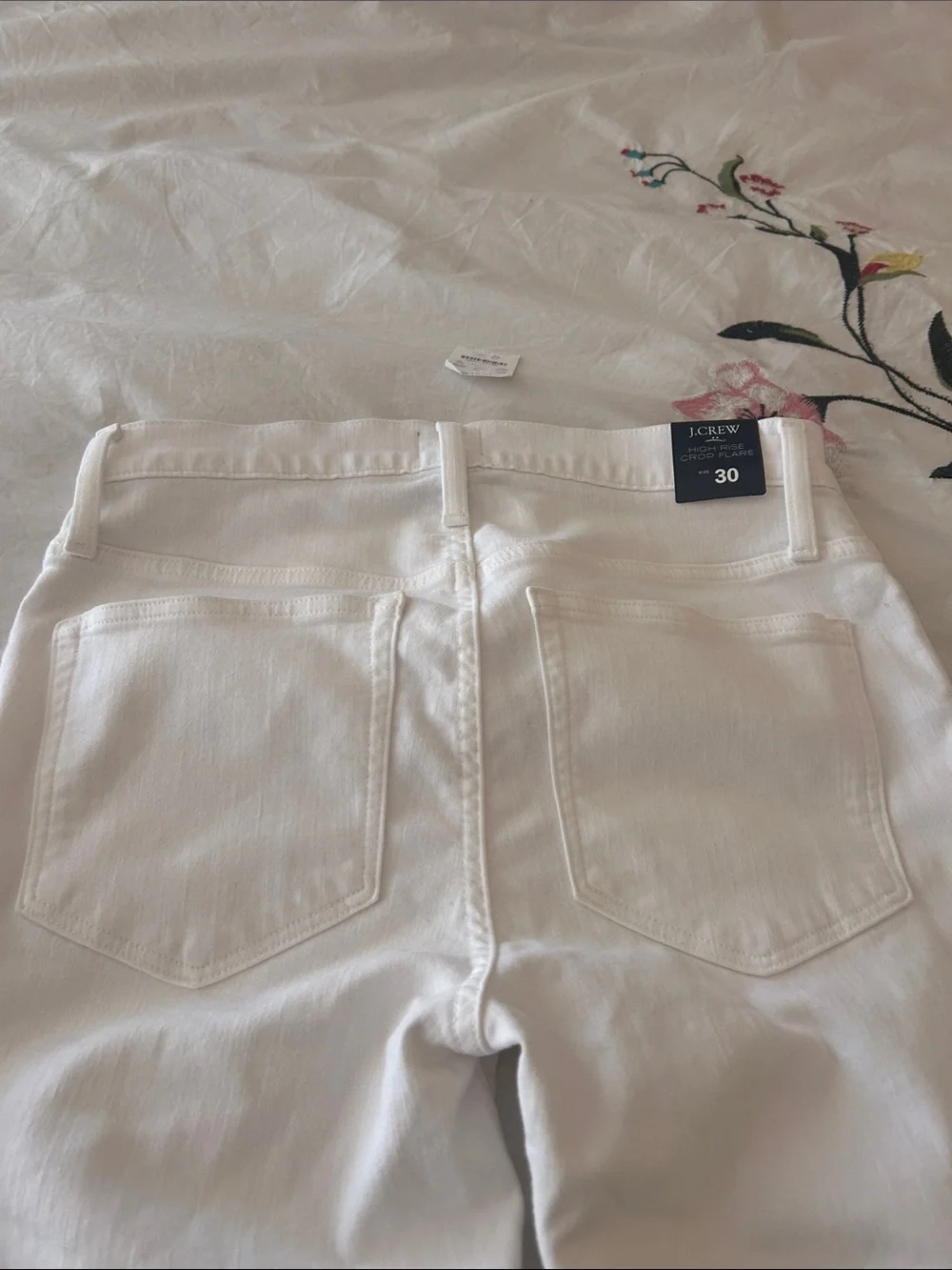 J CREW WHITE JEANS💋NWT - Picture 6 of 11